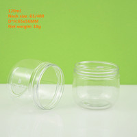 Récipient en plastique PET à capuchon rond 4oz120g