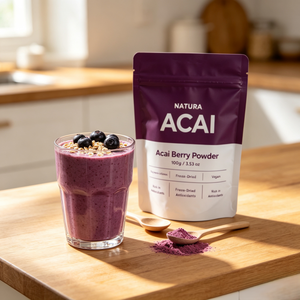 Bebida de Jugo de Fruta Natural, Polvo Instantáneo de <span class=keywords><strong>Acaiberry</strong></span>, Fruta de Acai, Polvo de Acai Berry - Product Image 3