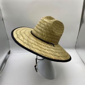 Chapeaux d'été en paille UPF 50 pour la natation et la pêche, style sauveteur, vente en gros, prix abordable, Australie - Product Image 2