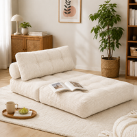 Canapé-lit modulaire compact moderne pliable et inclinable à compression sous vide pour salon, appartement et hôtel – Vente en gros