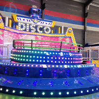 Attrazione Divertente ed Emozionante a Prezzo Conveniente: Giostra Flyer Disco Tagada a 6 Posti per Parchi Divertimento in Offerta