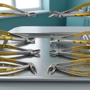 Forceps dentaire ergonomique en acier inoxydable pour extraction chirurgicale des premiers molaires supérieurs et inférieurs, des dents de sagesse – Instrument manuel de classe I - Product Image 2