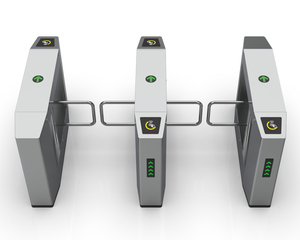 Siêu thị an ninh lối vào Swing cổng turnstile hệ thống với làn đường duy nhất rào cản Tự động kiểm soát truy cập RFID tính năng - Product Image 6