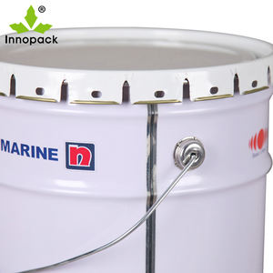 Seau à peinture conique vide de 20 L, bidon en tôle de 5 gallons, seaux, barils avec bord frisé pour l'huile - Product Image 5