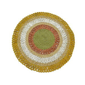 Tapis en jute à tissage plat, surface lisse, profil bas, pour une pose facile des meubles et une décoration moderne - Product Image 1