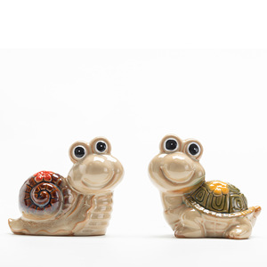 Adorno de cerámica para tortuga y <span class=keywords><strong>caracol</strong></span>, hogar creativo, sala de estar, mueble de <span class=keywords><strong>TV</strong></span>, decoración de pecera de animales pequeños, decoración de paisaje - Product Image 6