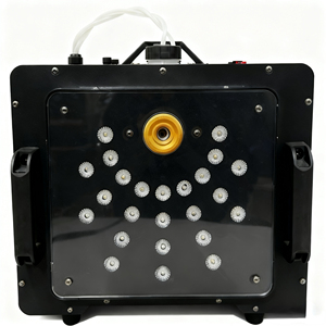 MINGLANG LED <strong>Fog</strong> <strong>Machine</strong> for Parties DMX512 6CH Multicolor Stage Equipment with <strong>3000W</strong> Remote Control Iron Power Source - Product Image 5