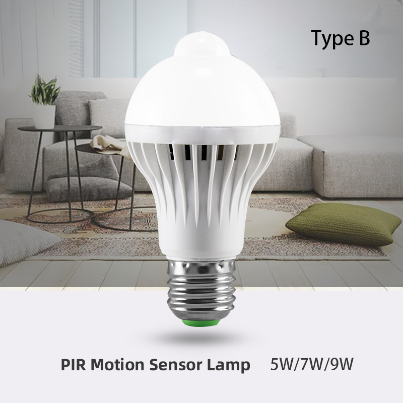 PIR Motion Sensor Lamp 5/7/9W