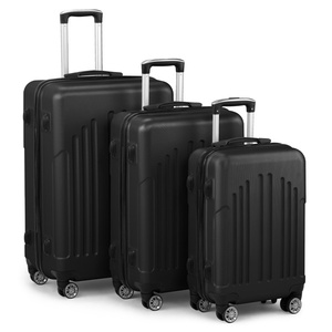 Db Lightweight Hardside <b>Luggage</b> Set 2pc ABS Material TSA Lock 4 Spinner Wheels Travel Suitcase Carry On <b>Trolley</b> Case - Product Image 1