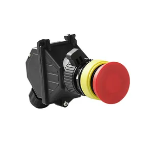 waterproof emergency button panel type fully plastic increased safety button explosion proof switch