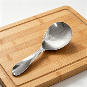 Stainless Steel Rice Spoon Extra Large Non Stick For Home Use - Product Image 1