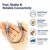 Cable de Red LAN Cat6 UTP FTP SFTP de 4 Pares, Resistente y Duradero, para Instalación de Redes en Edificios Inteligentes