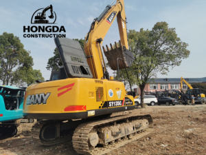 SANY SY135C a utilisé l'excavatrice à vendre les machines de construction de poids de 13 tonnes avec le meilleur prix 90% nouvelles excavatrices utilisées de SY135C-10 de SANY - Product Image 2