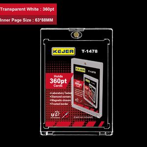 Porte-cartes magnétique ultra-protecteur UV One Touch 35pt du fabricant – Étui rigide en plastique transparent avec aimant pour PSA BGS CGC - Product Image 6