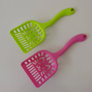 Recién llegado, pala portátil para desechar residuos de mascotas, pala de plástico para arena para gatos de fácil limpieza y cuchara de arena para gatos y perros - Product Image 2