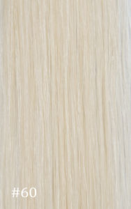 Peluca frontal de encaje sin pegamento con cabello virgen europeo, rubio blanco, línea de cabello natural pre-arrancada, para mujeres con pérdida de cabello - Product Image 6