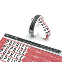 Bracelet jetable en papier synthétique imprimé sur mesure, bracelet imperméable pour concert, tournée mondiale, événement en direct, billet d'entrée
