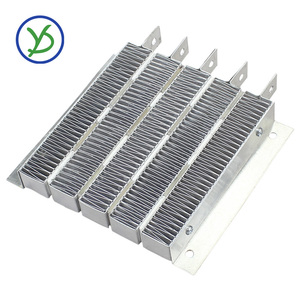 Chauffage à air en céramique PTC 36V 48V 60V <span class=keywords><strong>1000W</strong></span> et 220V 1500W AC DC Élément chauffant conducteur 130*125*15mm pour climatisation - Product Image 1