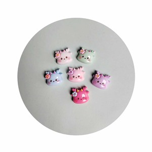 Cabochons en résine à dos plat, motif dragon bébé de dessin animé mignon, pour épingles à cheveux, scrapbooking, coques de téléphone, artisanat DIY, nail art, décoration de slime - Product Image 5