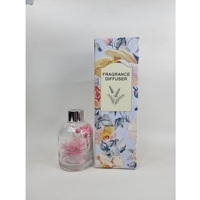 Jialong Houseware Difusor de Aromaterapia de Vidrio con Varillas, Sin Alcohol, 100ml, Hecho a Máquina, Larga Duración (4 Meses), Bajo MOQ, 3 Años de Garantía