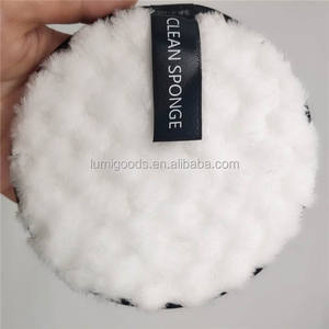 Tampon démaquillant en coton polyester <span class=keywords><strong>lavable</strong></span>, 1 pièce, prix d'usine, <span class=keywords><strong>tissu</strong></span> souple, nettoyage magique, tapis pour démaquillage, 2020 - Product Image 5
