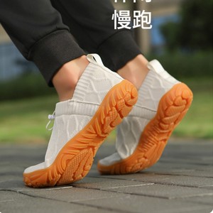 Nuevos Zapatos Deportivos Unisex Ligeros con Suela Blanda, de Color Sólido, Versátiles, Transpirables, de Malla Alta para Primavera, para Correr, con Drop Cero y Diseño Ancho para Pies Descalzos - Product Image 4