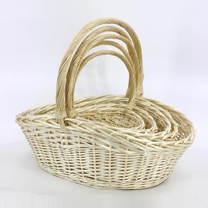 Giá Rẻ Trắng Số Lượng Lớn Kích Thước <span class=keywords><strong>Wicker</strong></span> Giỏ Cho Hoa Và Quà Tặng - Product Image 1