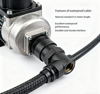 Mini pompe électrique en acier inoxydable pour l'irrigation agricole, puits, eau haute pression, eau propre, aspiration