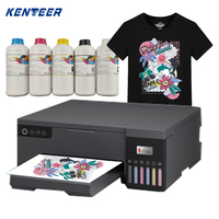 Kenteer A3 Printer Prijs Pakistan Direct Naar Kledingprinter A3 Desktop Inket Printer Voor T-Shirt Afdrukken