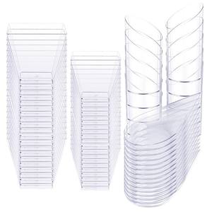 Wholesale Mousse Cake Cup <b>Square</b> Round Ice Dessert Cupsttiramisu <b>Tools</b> Cookie Pan Wedding Party Supplies - Product Image 6