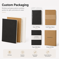 Cuaderno de bolsillo A5 de papel Kraft con logotipo personalizado, cuaderno pequeño de línea Kraft marrón, diario, libro, Bloc de notas con logotipo personalizado