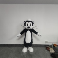 Costumes de mascotte en peluche personnalisés pour adultes unisexes, parfaits pour les fêtes d'Halloween