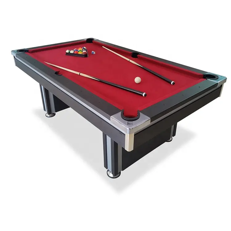 Factory Customize Color Leisure 7FT/8FT American Billiard Table Pool Table With 8 Ball Billiard Set Accessories