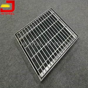 High quality water grates for driveways galvanized steel grating brico depot with angle