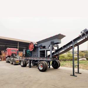 เครื่องบดกรามเครื่องยนต์ดีเซลขนาดเล็กแบบใช้พลังงานพร้อมตะแกรงเครื่องบดกรามขนาดเล็กเคลื่อนที่ได้ - Product Image 2