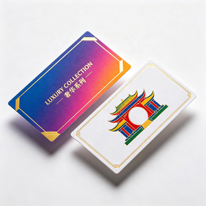 นามบัตรพรีเมียมสองหน้า พิมพ์ CMYK กระดาษเคลือบด้าน สปอตยูวีนูน สำหรับของขวัญองค์กร - Product Image 5