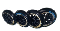 Roue de patins à roulettes à haute résistance à l'usure 85A, roues de patins à roulettes de vitesse pour usage extérieur 90/100/110/125mm