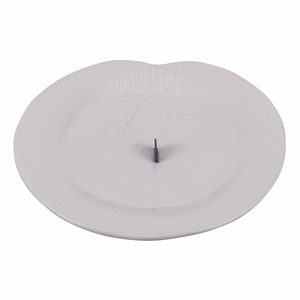 Support pour spirales anti-moustiques JUNGLE LARGE BLANC - Product Image 1