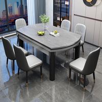 Table à manger pliante rétractable simple et moderne pour la maison