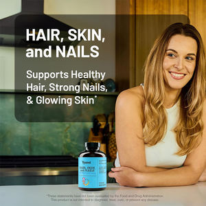 Collagène de types I et III OEM/ODM pour la santé de la peau, renforce les brins de cheveux, collagène beauté en gélules avec vitamines, emballage personnalisé - Product Image 6