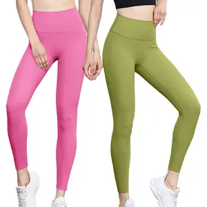 ADCK1507 kadınlar hiçbir ön dikiş tayt dantelli yüksek bel Yoga pantolon siyah sıkı pantolon kadınlar için Trendy koşu tatil