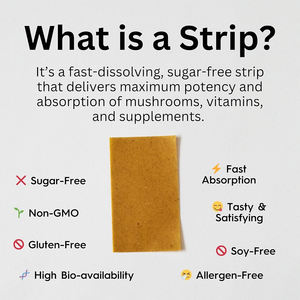 Complément alimentaire en bandes orales à action rapide, sans gluten, à base de grains de café vert, pour soutenir la récupération sportive et l'énergie, emballage personnalisé OEM/ODM. - Product Image 2