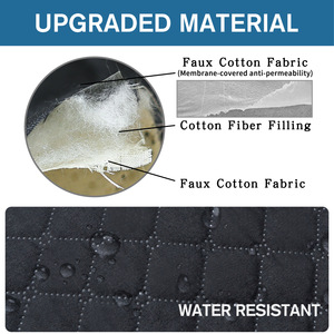 Capa de Sofá Impermeável Atualizada com Bolso Lateral para Pets, Protetor de Sofá e Almofada para Sofás de 3, <span class=keywords><strong>2</strong></span> e 1 Lugares – Conjunto de 3 Peças - Product Image 3