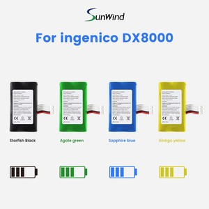 インジェニコ DX8000 DX4000 LD18650K-1 SWLB POS端末用交換用2S1P 18650リチウム電池パック POS端末バッテリー - Product Image 4
