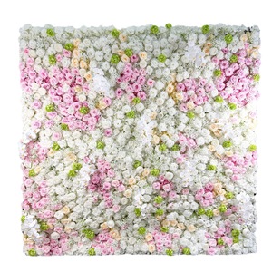 ผนังดอกไม้ประดิษฐ์ระดับมืออาชีพ ขนาด 8x8 ฟุต แบบม้วนเก็บได้ สำหรับตกแต่งฉากหลังงานแต่งงาน งานปาร์ตี้ และงานอีเว้นท์ - Product Image 5