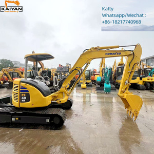 Prix usine, mini-excavatrice 4 tonnes d'occasion Komatsu PC40MR, mini Komatsu PC35 PC40 en stock, livraison rapide - Product Image 2
