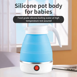 Vente chaude Appareils ménagers Bouilloire en silicone Petits appareils électroménagers Bouilloire de cuisine pliable de voyage - Product Image 3