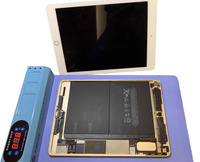 Machine de séparation d'écran LCD 10 pouces, outil de réparation de l'écran par chauffage pour téléphone et iPad, tapis d'ouverture LCD multifonction pour la séparation d'écran