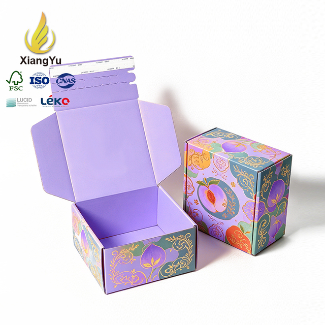 Customized Eco-friendly Self-Sealing Gift Packaging Box with Tear Corrugated Cardboard Mailing Case Manufacturer Wholesale Price