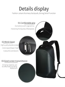 Vendita calda smart LED display pubblicitario elettronico ghiaione nuovo zaino impermeabile per affari e tempo libero all'aperto - Product Image 6